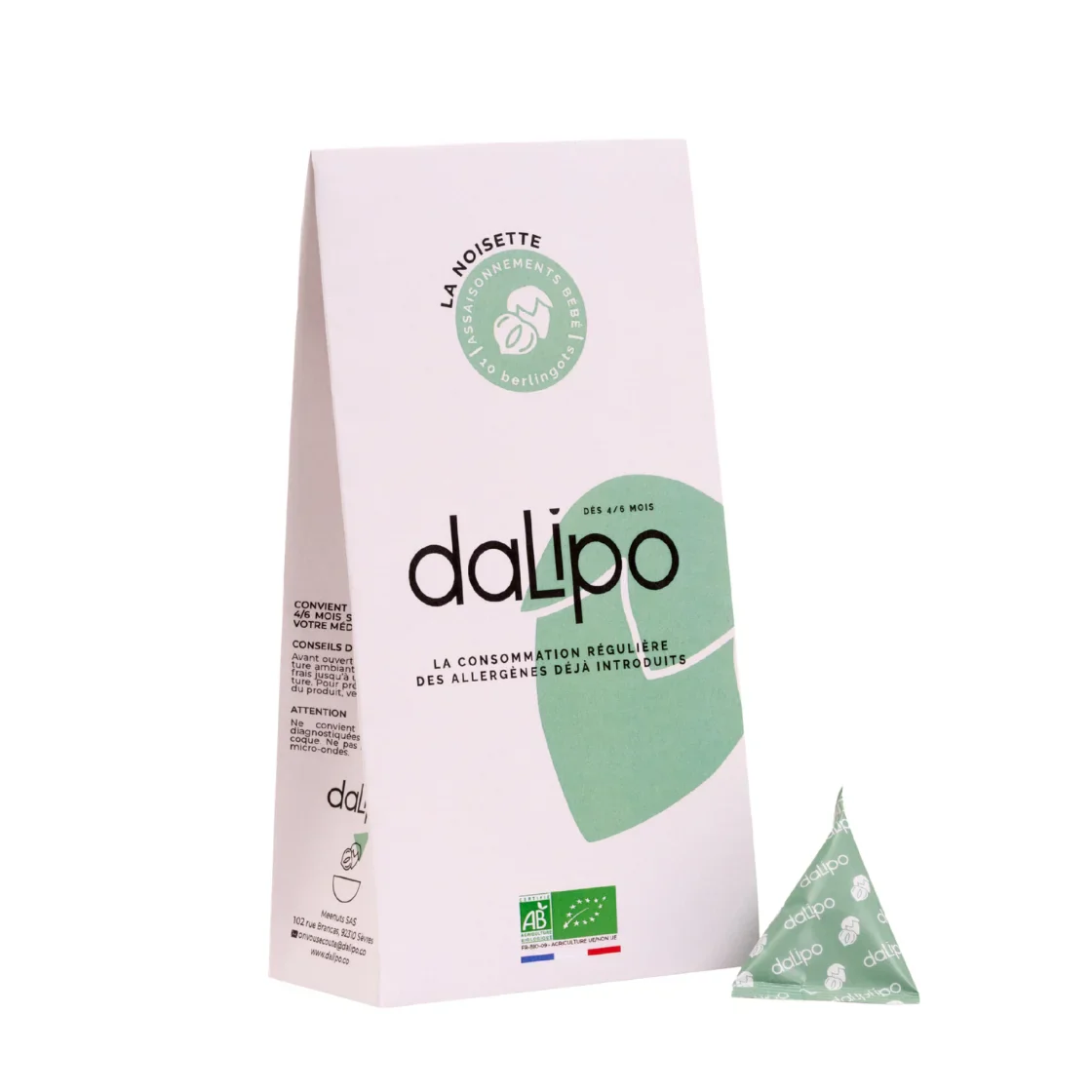 Alimentation bio pour bébé dès 4 mois